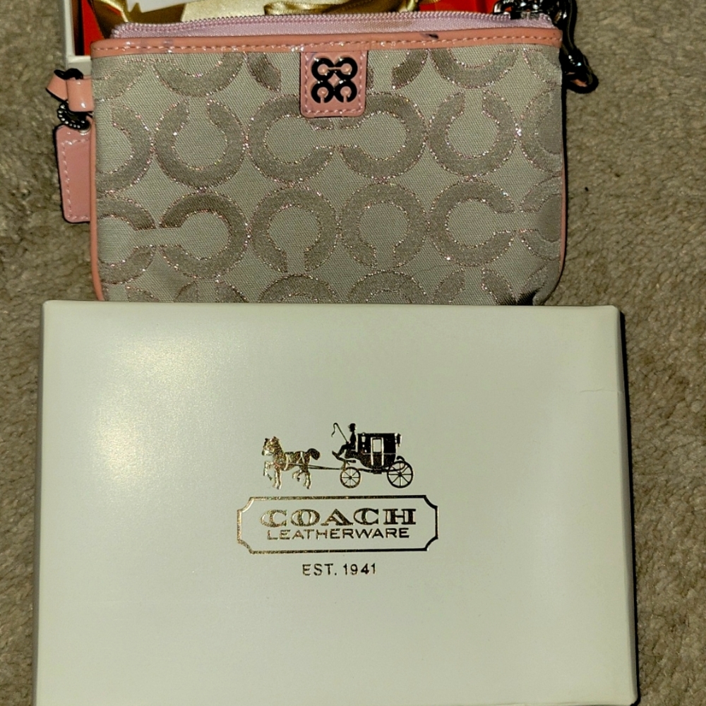 Coach wristlet